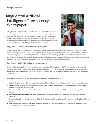 RC_RingCentral AI 透明度白皮书_v2.docx
